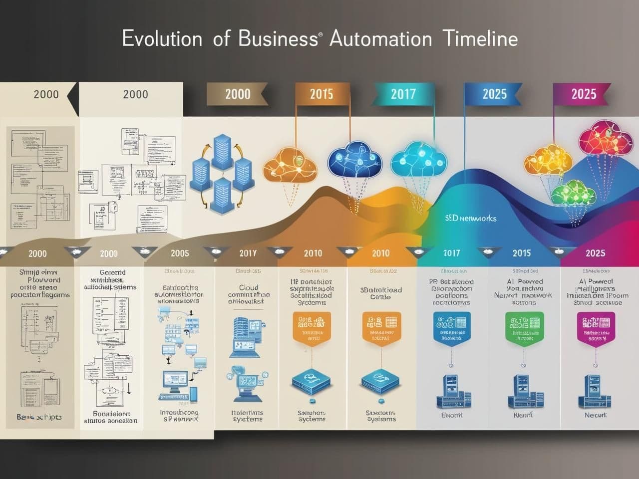 The Evolution of Business Automation: From Simple Scripts to Intelligent Systems